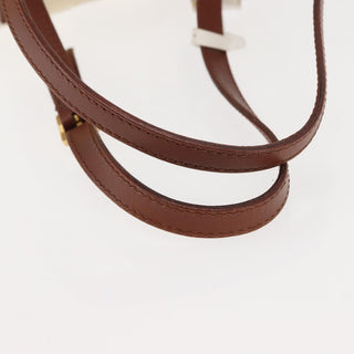 Fendi Pequin 2Bag Canvas and Leather