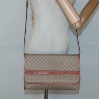 Celine Macadam Shoulder Bag PVC Leather