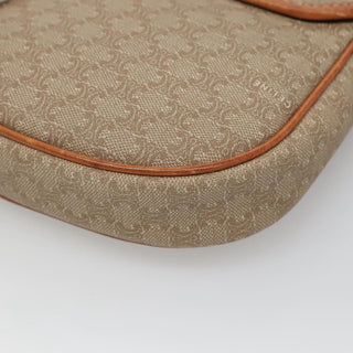 Celine Macadam Shoulder Bag PVC Leather