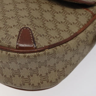 Celine Macadam Shoulder Bag PVC Leather