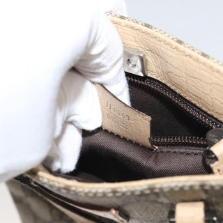 Gucci Joy Plus Flat Tote GG Coated Canvas