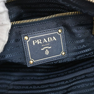 Prada Convertible Logo Tote Tessuto