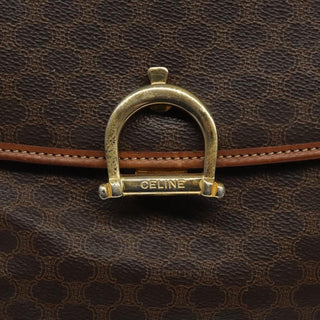 Celine Macadam Handbag Macadam with leather