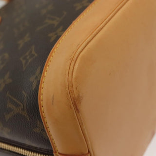 Louis Vuitton Alma Handbag Monogram Canvas