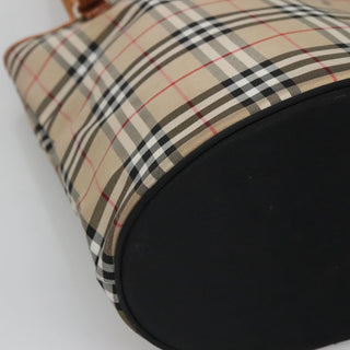 Burberry Nova Check Tote canvas check pattern