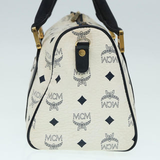 MCM Visetos logogramme Handbag Canvas and Leather