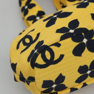 Chanel Vintage Frame Shoulder Bag Printed Canvas