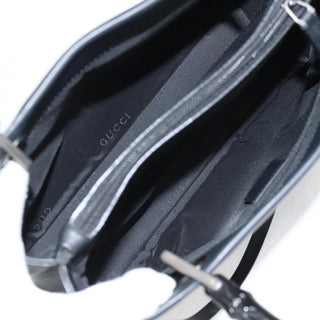 Gucci Bamboo Top Handle Convertible Tote Leather