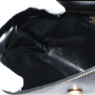 Celine Vintage Circle Logo Crossbody Bag Leather