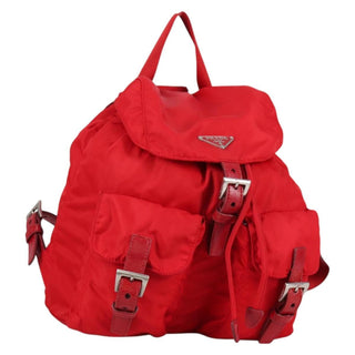 Prada Double Front Pocket Backpack Tessuto