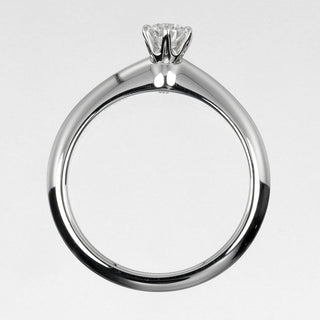 Tiffany & Co. Tiffany Setting Solitaire Ring Platinum with RBC Diamond F/VVS1