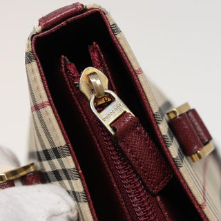 Burberry Nova Check Tote canvas check pattern