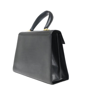 Salvatore Ferragamo Gancini Convertible Top Handle Bag Suede
