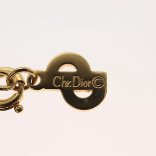 Christian Dior CD Pendant Necklace Gold-plated