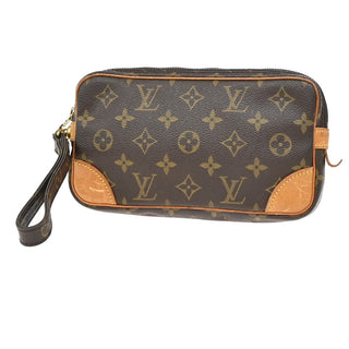 Louis Vuitton Marly Dragonne Clutch Monogram Canvas