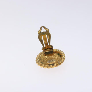Chanel Vintage CC Clip-On Earrings Metal