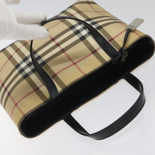 Burberry Nova Check Tote canvas check pattern