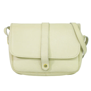 Saint Laurent Vintage Flap Crossbody Bag Leather