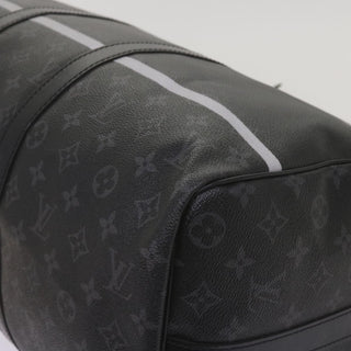 Louis Vuitton Keepall Bandouliere Bag Flash Fragment Monogram Eclipse Canvas