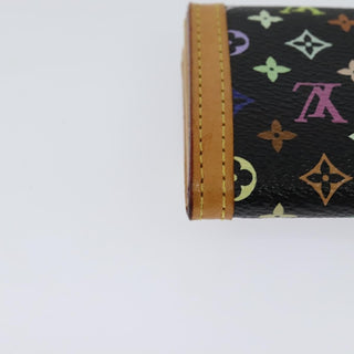 Louis Vuitton Porte-Monnaie Plat Coin Purse Monogram Multicolor