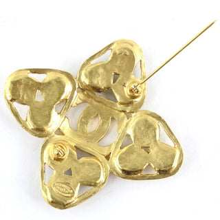 Chanel Vintage CC Brooch Metal