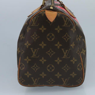 Louis Vuitton Speedy Handbag Limited Edition V Monogram Canvas