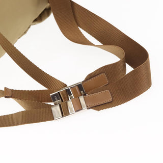 Prada Double Pocket Buckle Backpack Tessuto