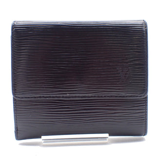 Louis Vuitton Porte Monnaie Billet Carte Crédit Leather