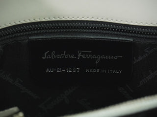 Salvatore Ferragamo Gancini Shoulder Bag Leather