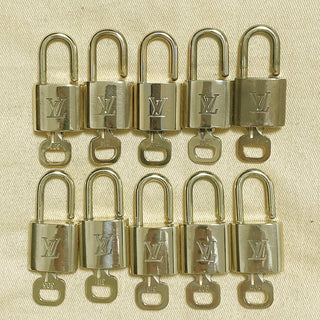 Louis Vuitton Cadenas Bag Charm Gold-plated