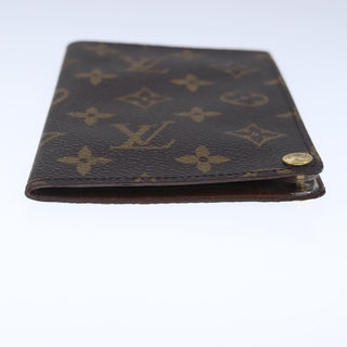 Louis Vuitton Porte Cartes Pression Card Case Monogram Canvas