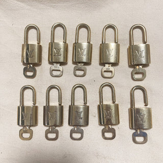 Louis Vuitton Cadenas Bag Charm Gold-plated