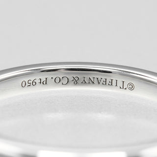 Tiffany & Co. Forever Wedding Band Ring 950 Platinum