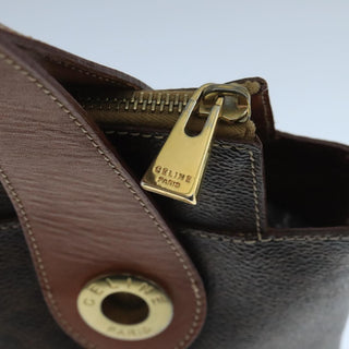 Celine Macadam Handbag Macadam with leather