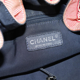 Chanel Stretch Spirit Cabas Quilted Denim