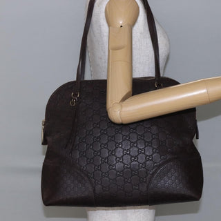 Gucci Bree Dome Tote Guccissima Leather
