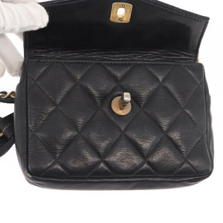 Chanel Vintage CC Flap Waist Bag Quilted Lambskin