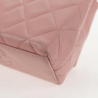 Chanel Vintage Camellia Flap Bag Quilted Lambskin