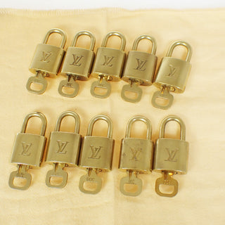 Louis Vuitton Cadenas Bag Charm Gold-plated