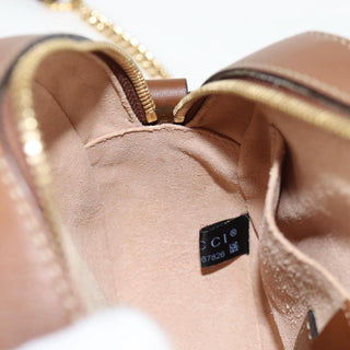 Gucci Chain Crossbody Bag Blooms Print GG Coated Canvas