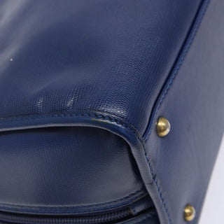 Celine Circle Logo Handbag Leather