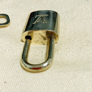 Louis Vuitton Cadenas Bag Charm Gold-plated