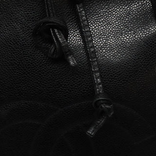 Chanel Coco Mark Black cakfskin