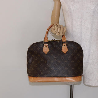 Louis Vuitton Alma Handbag Monogram Canvas