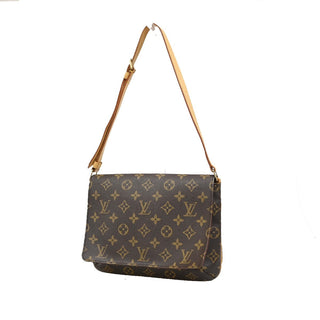 Louis Vuitton Musette Tango Handbag Monogram Canvas