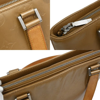 Louis Vuitton Mat Stockton Handbag Monogram Vernis