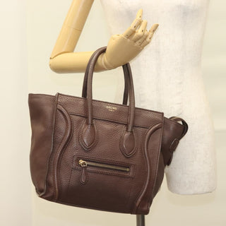 Celine Shopper Luggage Leather