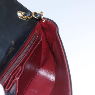 Chanel Full Flap Shoulder Bag Embossed Quilted Calfskin