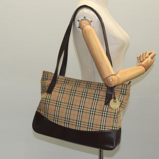 Burberry Nova Check Tote canvas check pattern