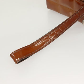 Chanel Rubiks Cube Wristlet Quilted Patent